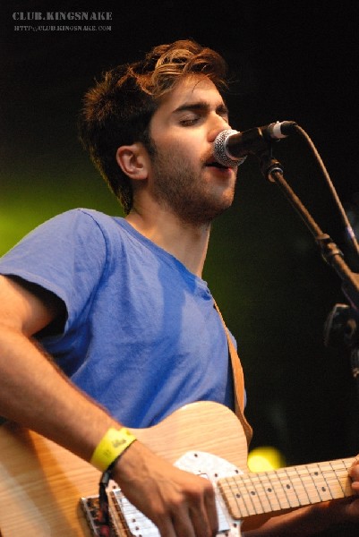 Voxtrot at The Virgin Festival, Toronto.