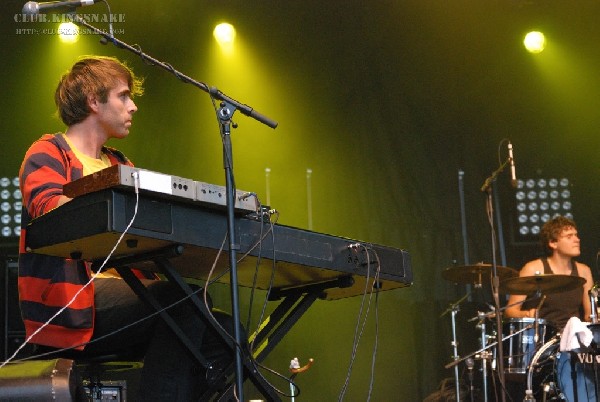 Voxtrot at The Virgin Festival, Toronto.