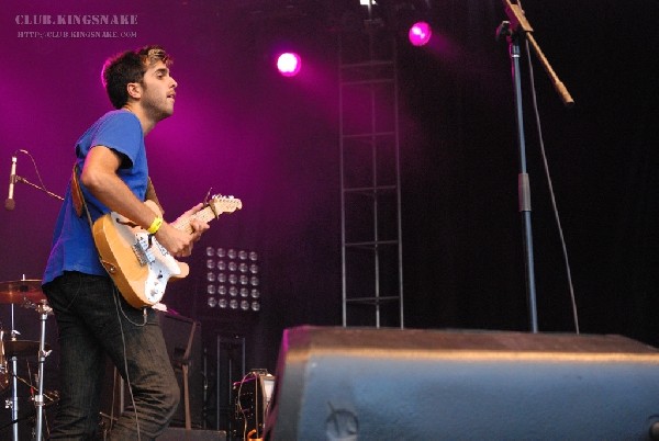 Voxtrot at The Virgin Festival, Toronto.