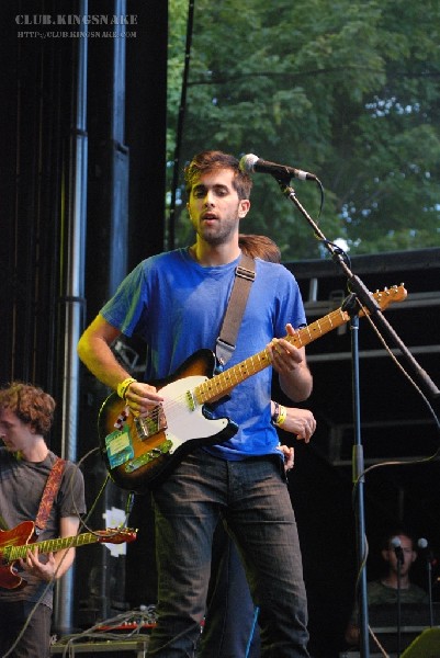 Voxtrot at The Virgin Festival, Toronto.