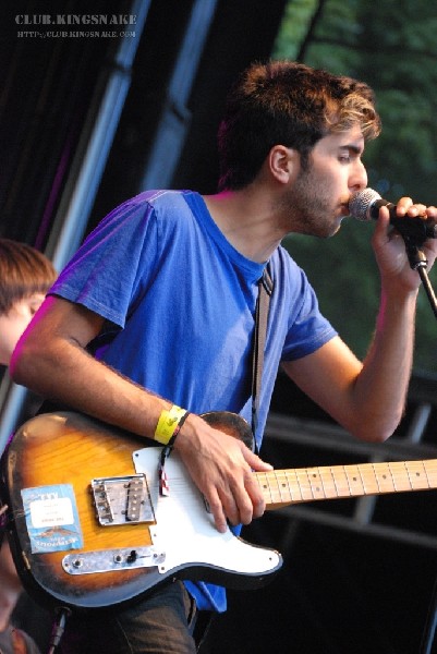 Voxtrot at The Virgin Festival, Toronto.