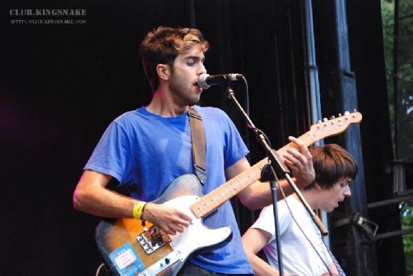 Voxtrot at The Virgin Festival, Toronto.