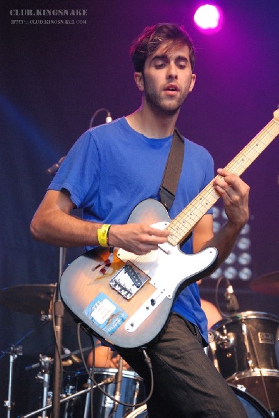 Voxtrot at The Virgin Festival, Toronto.