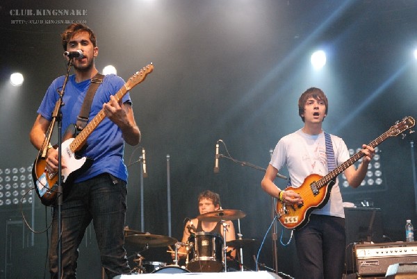 Voxtrot at The Virgin Festival, Toronto.