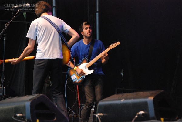 Voxtrot at The Virgin Festival, Toronto.