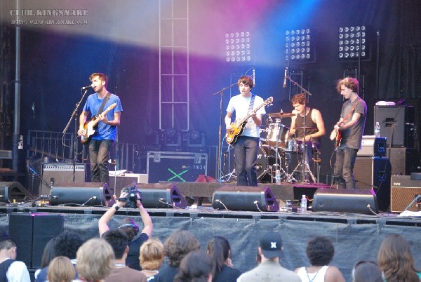 Voxtrot at The Virgin Festival, Toronto.