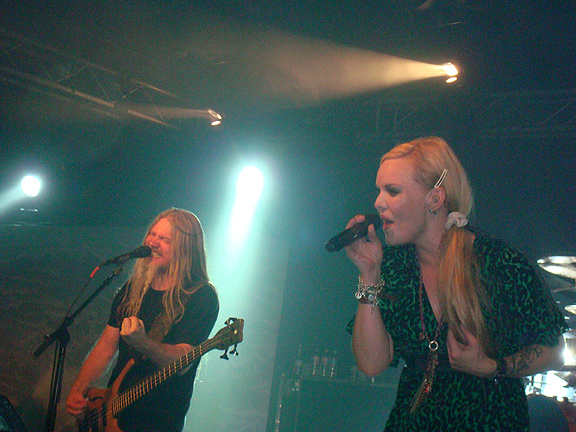 Marko and Annette from Nightwish