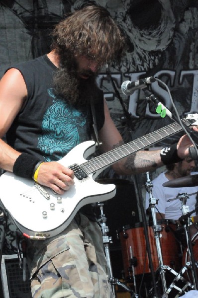 36 Crazyfists at the Mayhem Festival Verizon Wireless Amphitheater