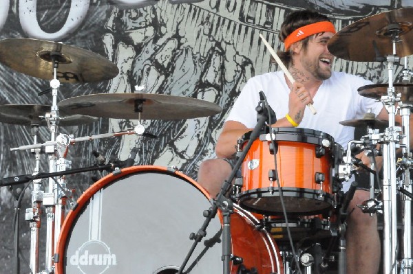 36 Crazyfists at the Mayhem Festival Verizon Wireless Amphitheater