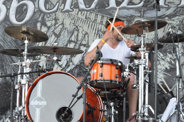 36 Crazyfists at the Mayhem Festival Verizon Wireless Amphitheater