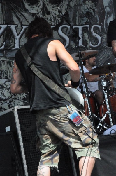 36 Crazyfists at the Mayhem Festival Verizon Wireless Amphitheater