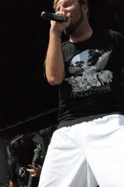 36 Crazyfists at the Mayhem Festival Verizon Wireless Amphitheater