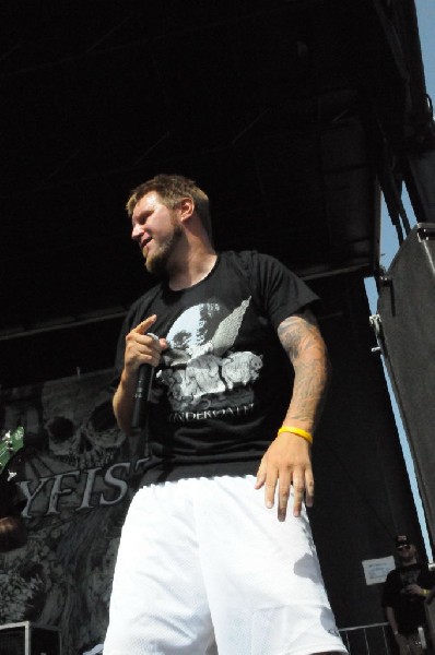 36 Crazyfists at the Mayhem Festival Verizon Wireless Amphitheater