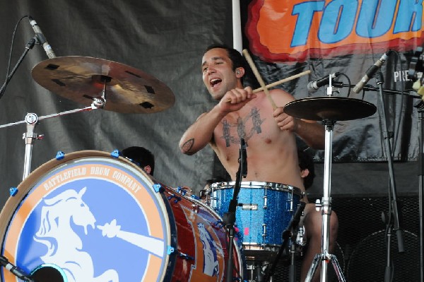3OH!3 at Warped Festival, San Antonio, Texas