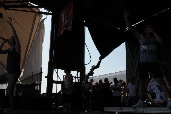 3OH!3 at Warped Festival, San Antonio, Texas
