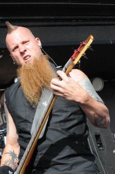 Five Finger Death Punch at the Mayhem Festival Verizon Wireless Amphitheate