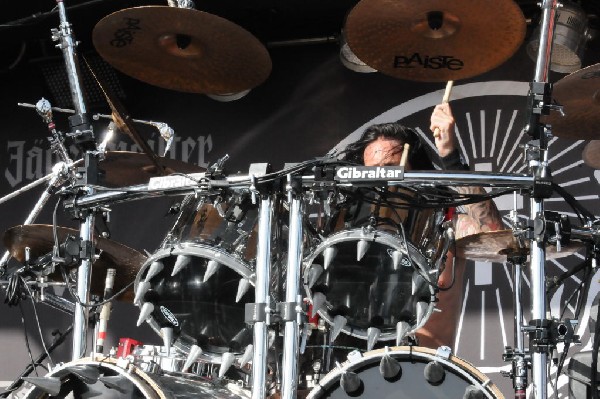 Five Finger Death Punch at the Mayhem Festival Verizon Wireless Amphitheate