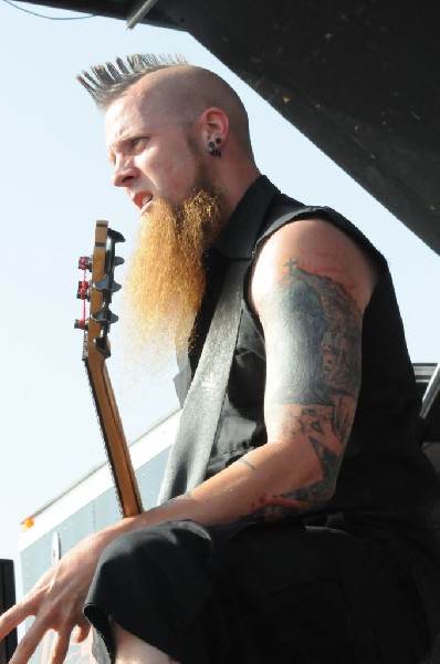 Five Finger Death Punch at the Mayhem Festival Verizon Wireless Amphitheate