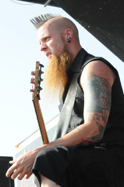 Five Finger Death Punch at the Mayhem Festival Verizon Wireless Amphitheate