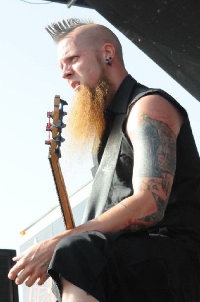 Five Finger Death Punch at the Mayhem Festival Verizon Wireless Amphitheate