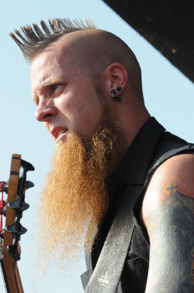 Five Finger Death Punch at the Mayhem Festival Verizon Wireless Amphitheate