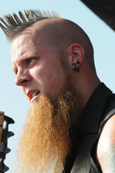 Five Finger Death Punch at the Mayhem Festival Verizon Wireless Amphitheate