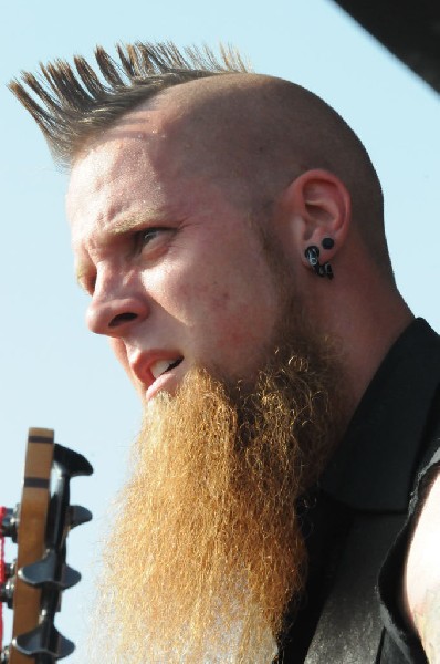 Five Finger Death Punch at the Mayhem Festival Verizon Wireless Amphitheate