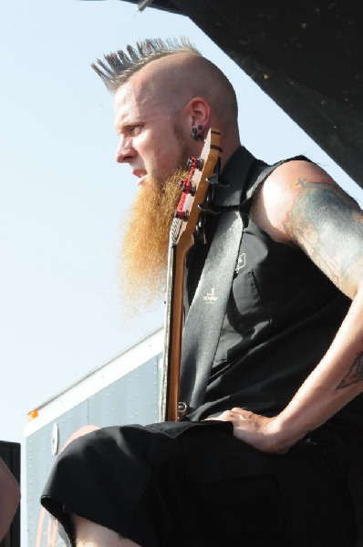 Five Finger Death Punch at the Mayhem Festival Verizon Wireless Amphitheate