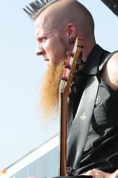 Five Finger Death Punch at the Mayhem Festival Verizon Wireless Amphitheate