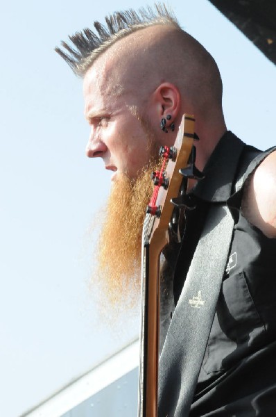 Five Finger Death Punch at the Mayhem Festival Verizon Wireless Amphitheate