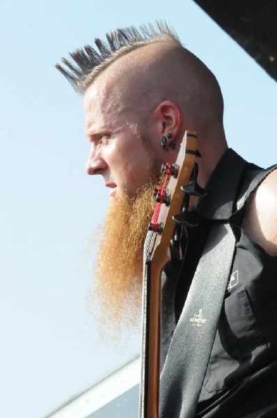 Five Finger Death Punch at the Mayhem Festival Verizon Wireless Amphitheate