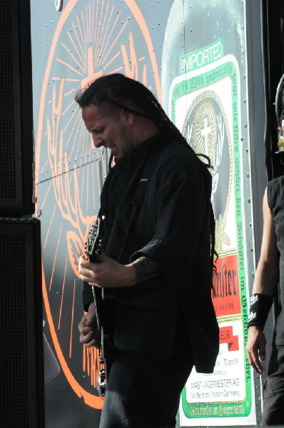 Five Finger Death Punch at the Mayhem Festival Verizon Wireless Amphitheate