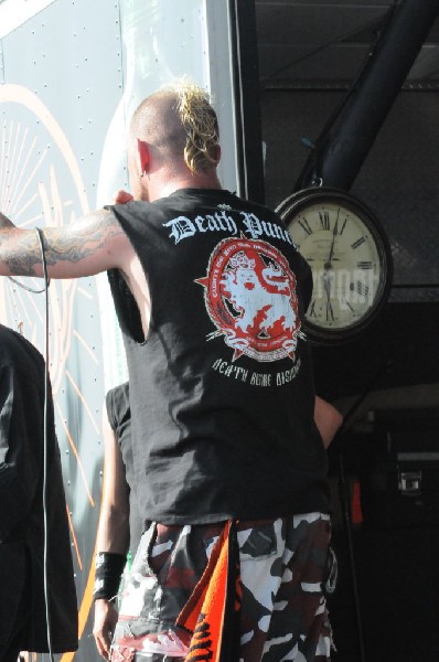 Five Finger Death Punch at the Mayhem Festival Verizon Wireless Amphitheate