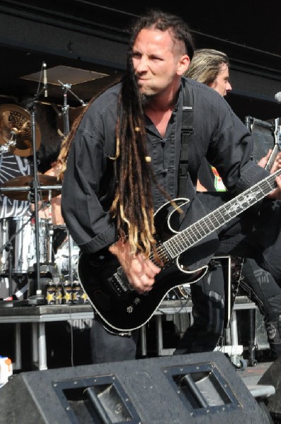 Five Finger Death Punch at the Mayhem Festival Verizon Wireless Amphitheate