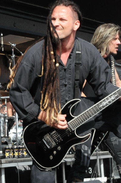 Five Finger Death Punch at the Mayhem Festival Verizon Wireless Amphitheate