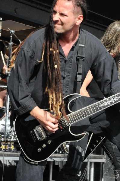 Five Finger Death Punch at the Mayhem Festival Verizon Wireless Amphitheate