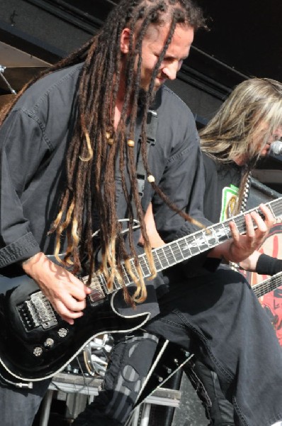 Five Finger Death Punch at the Mayhem Festival Verizon Wireless Amphitheate