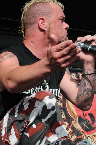 Five Finger Death Punch at the Mayhem Festival Verizon Wireless Amphitheate