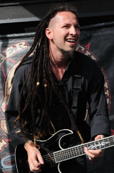 Five Finger Death Punch at the Mayhem Festival Verizon Wireless Amphitheate