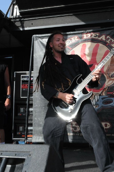 Five Finger Death Punch at the Mayhem Festival Verizon Wireless Amphitheate