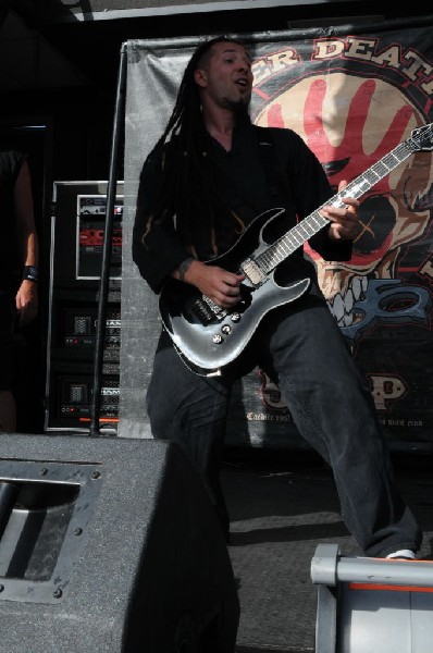 Five Finger Death Punch at the Mayhem Festival Verizon Wireless Amphitheate