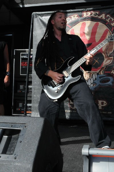 Five Finger Death Punch at the Mayhem Festival Verizon Wireless Amphitheate