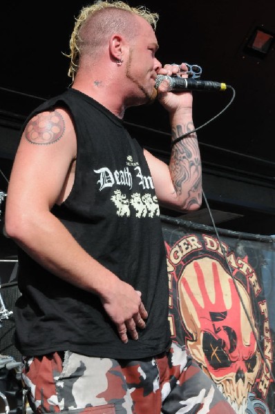 Five Finger Death Punch at the Mayhem Festival Verizon Wireless Amphitheate
