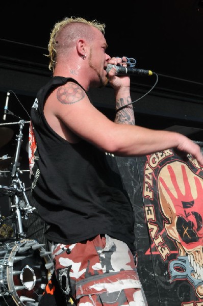 Five Finger Death Punch at the Mayhem Festival Verizon Wireless Amphitheate