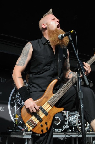 Five Finger Death Punch at the Mayhem Festival Verizon Wireless Amphitheate