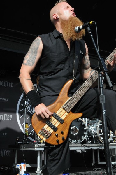 Five Finger Death Punch at the Mayhem Festival Verizon Wireless Amphitheate