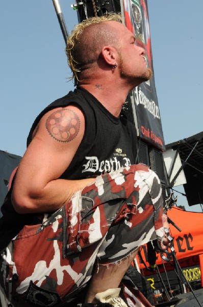 Five Finger Death Punch at the Mayhem Festival Verizon Wireless Amphitheate