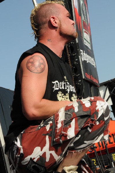 Five Finger Death Punch at the Mayhem Festival Verizon Wireless Amphitheate