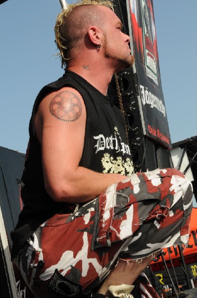 Five Finger Death Punch at the Mayhem Festival Verizon Wireless Amphitheate