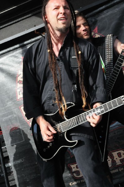 Five Finger Death Punch at the Mayhem Festival Verizon Wireless Amphitheate